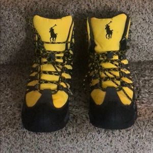Men’s Polo RL Winter Boots Yellow GorTex